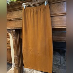 Chic Brown Women's Maxi Skirt